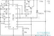 开关稳压电源中的由CWl524组成的半桥式开关稳压电源电路