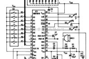 控制电路中的单芯片留言系统