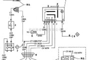 道奇中的道奇加热器系统电路图