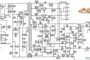 显示器电源中的VGA多频彩色显示器CTX-C1435型的电源电路图