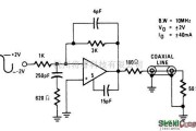 控制电路中的10MHz同轴线路驱动器
