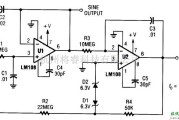 基础电路中的1Hz的正弦波振荡器
