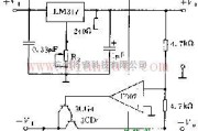 电源电路中的基于LM317芯片设计正负跟踪的可调稳压电路图