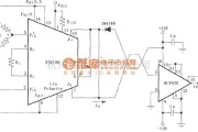 电流环放大中的XTR106和RCV420构成的±12V供电的发送／接收环电路