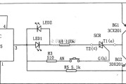 基于33CX201的可控硅快速测试仪电路图