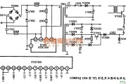 显示器电源中的COMPAQ 1504型TTL彩色显示器的电源电路图