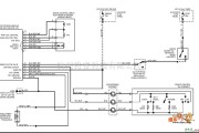 马自达中的马自达95PROBE巡航控制电路图