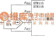 电流环放大中的XTR115/116采用数控方法的电路