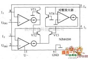 仪器仪表中的NJM4200乘法器内部等效电路图