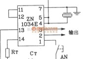 定时控制中的ZN1034E长延时控制集成电路典型应用电路