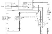 奥迪中的翼虎2005电热窗电路图