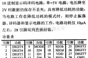 数字电路中的驱动器和通信电路引脚及主要特性ICM7218B 通用8位LED驱动器