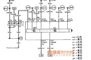 大众（一汽）中的高尔夫宝来组合仪表电路图