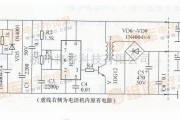 电源电路中的数字录音电话机备用电源电路图