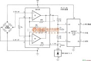 仪表放大器中的由INA126构成的+5V单电源电桥信号采集电路