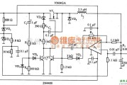 滤波器电路中的由MOSFET等构成的自激式降压型斩波器电路图