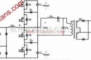电源电路中的三电平单级PFC拓扑电路原理图
