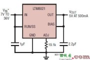 使用LTM8021的5伏电源电路项目