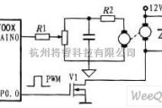 接口电路中的直流测速发电机与单片机的接口电路图