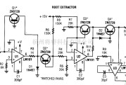 控制电路中的根提取器