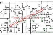 音频电路中的功放扬声器的保护电路原理图