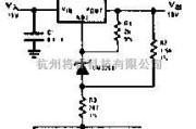 电源电路中的慢接通15V稳压器电路原理图