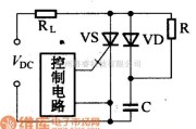 晶闸管控制中的直流开关电路图