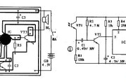 光控语音警示电原理图