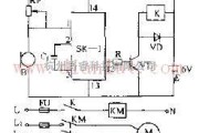 控制电路中的常见的SK--1声控电型继电器电路图