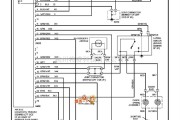 马自达中的马自达95PROBE安全气囊电路图