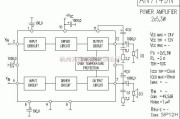 音频电路中的采用AN7149功放应用电路图