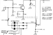 基础电路中的带晶体开关的泛音振荡器电路