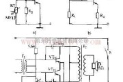 电源电路中的晶体管热敏保护电路原理图