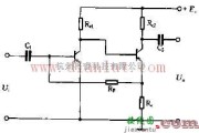 线性放大电路中的采用晶体管实现两级电流并联负反馈放大电路