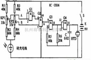 报警控制中的光线强弱报警电路