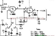 信号产生中的简易CMOS视频振荡器的电路图