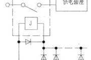 多用户共用宽带上网设备的供电电路