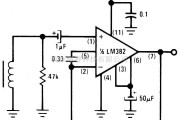 线性放大电路中的LM382唱机前置放大器(美国唱片工业协会)