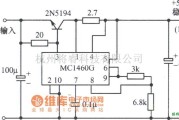 稳压电源中的MC1460G集成稳压器构成5V稳压电源电路图