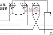 三相四线有功电能表第三相电流进出线接反的错误接线图