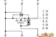 综合电路中的RSL020P03、RSQ025P03、RSQ030P03、RSQ035P03内部电路图