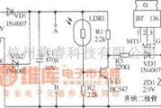 光敏电阻中的带照明信号的医用呼叫接收器电路