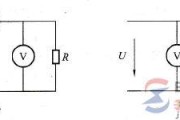 测量电阻电压表与电流表如何接线？