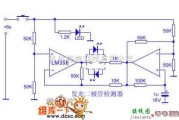 光敏二极管、三极管电路中的发光二极管检测器仪器仪表电路图