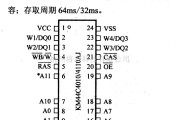 仪器仪表中的引脚及主要特性KM44C4010A等 动态RAM