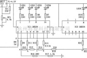 仪器仪表中的LED显示电子电压表电路图