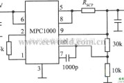 电源电路中的MPC1000构成的28V、7A稳压电源