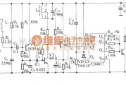 遥控接收中的遥控调光调速接收器电路原理图