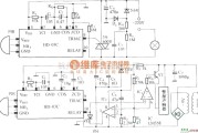 红外线热释遥控中的HD-03C应用电路