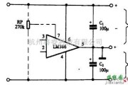 稳压电源中的巧用LM386作小功率正负稳压电源电路图